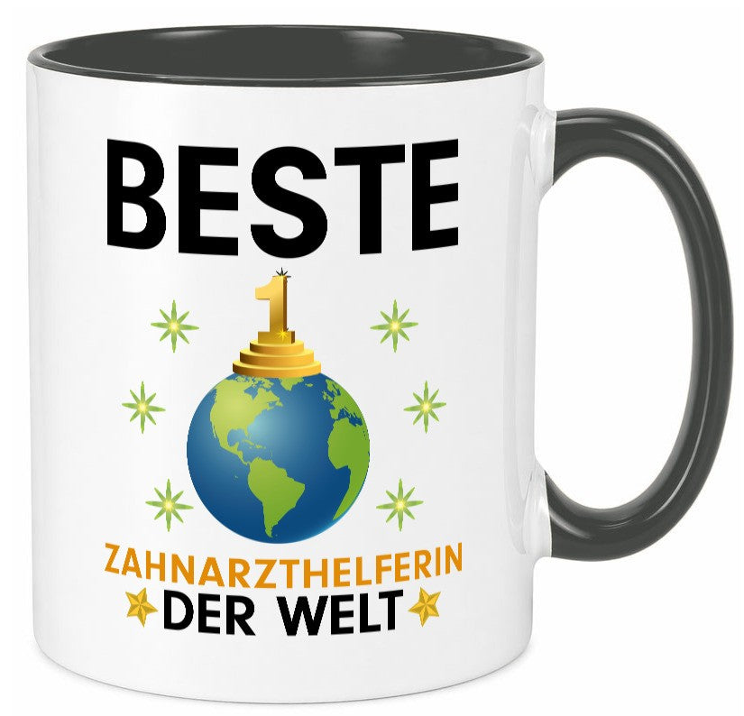 Welt Beste Zahnarzthelferin | Zahnmedizin Geschenk Humor Geschenkidee lustiger Tasse