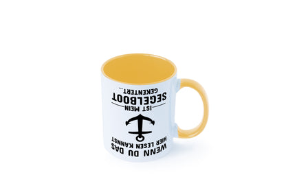 Segler Tasse | Segelboot Humor Kapitän Spruch Witz Geschenkidee