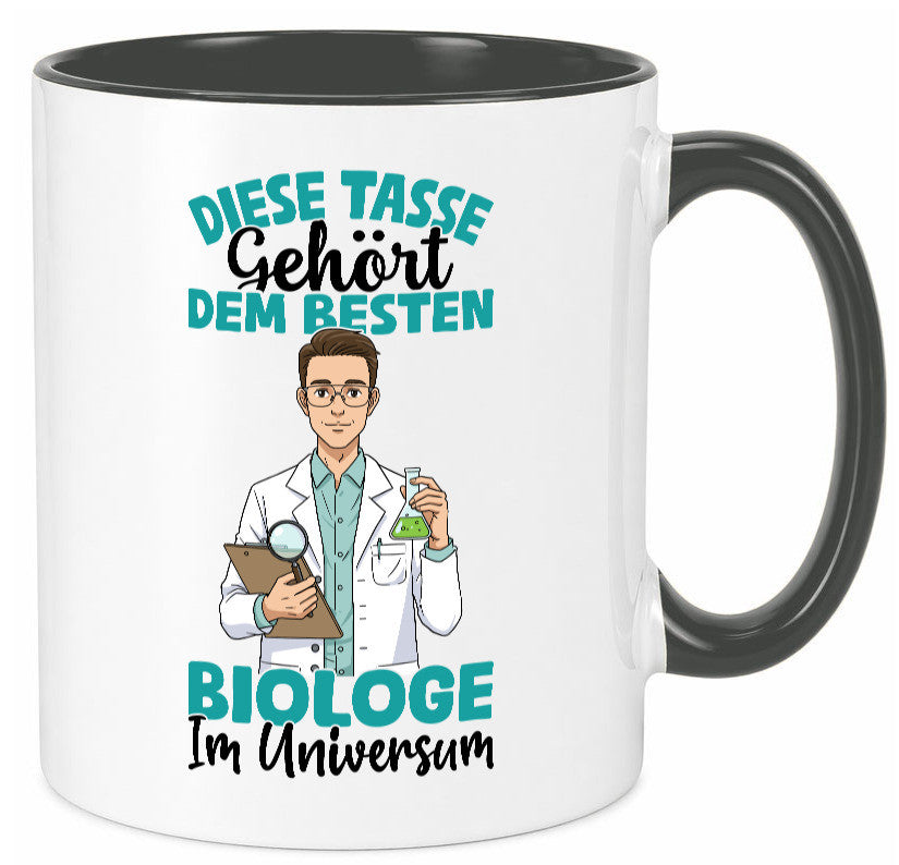 Im Universum: Biologe | Biologie Naturforscher Humor Geschenkidee Tasse
