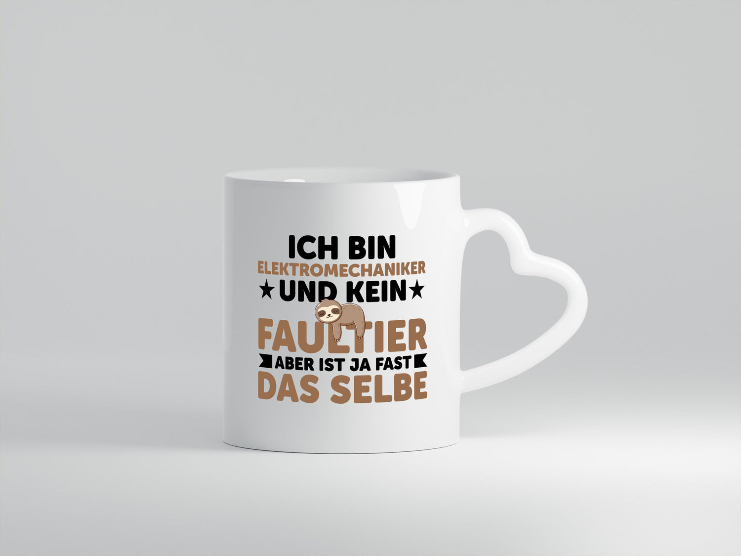 Ich bin kein Faultier: Elektromechaniker | Mechaniker Geschenkidee