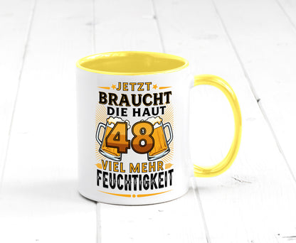 48 braucht die haut mehr Feuchtigkeit | 48. Geburtstag Geschenk Geschenkidee