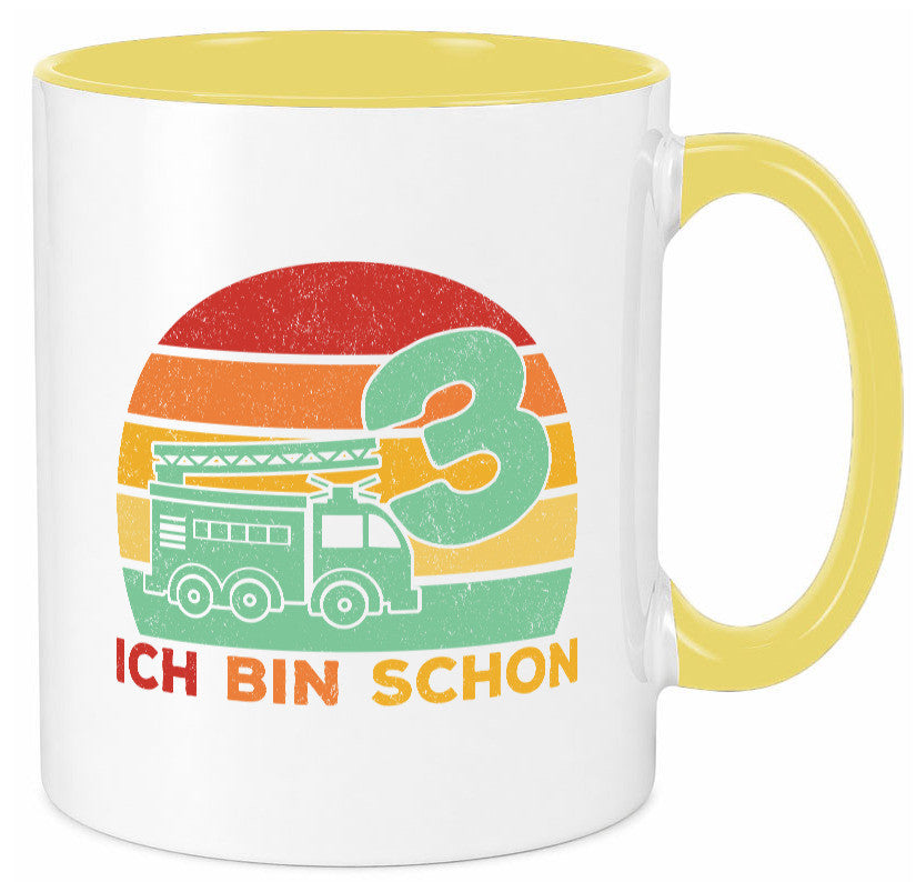 3. geburtstag | Feuerwehrauto 3 Jahre Feuerwehr Geschenk Geschenkidee lustiger