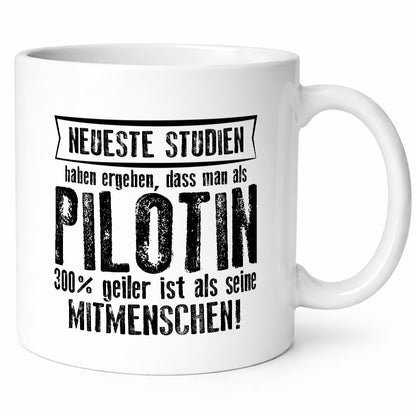 Neueste Studien: Pilotin | Definition Pilotin Geschenkidee Humor Tasse