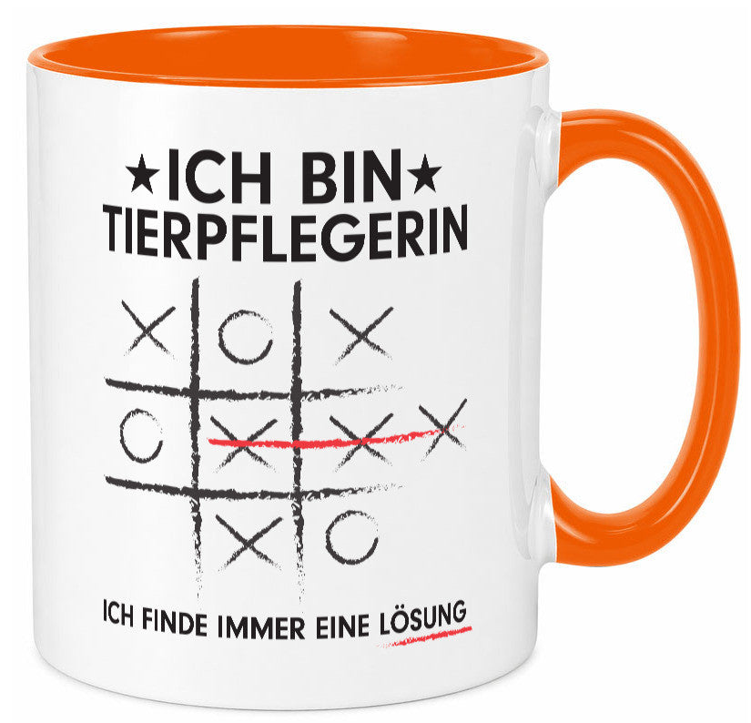 Löse Probleme: Tierpflegerin | Pflegeberuf Tierheim v3 Humor Arbeit Kollegen