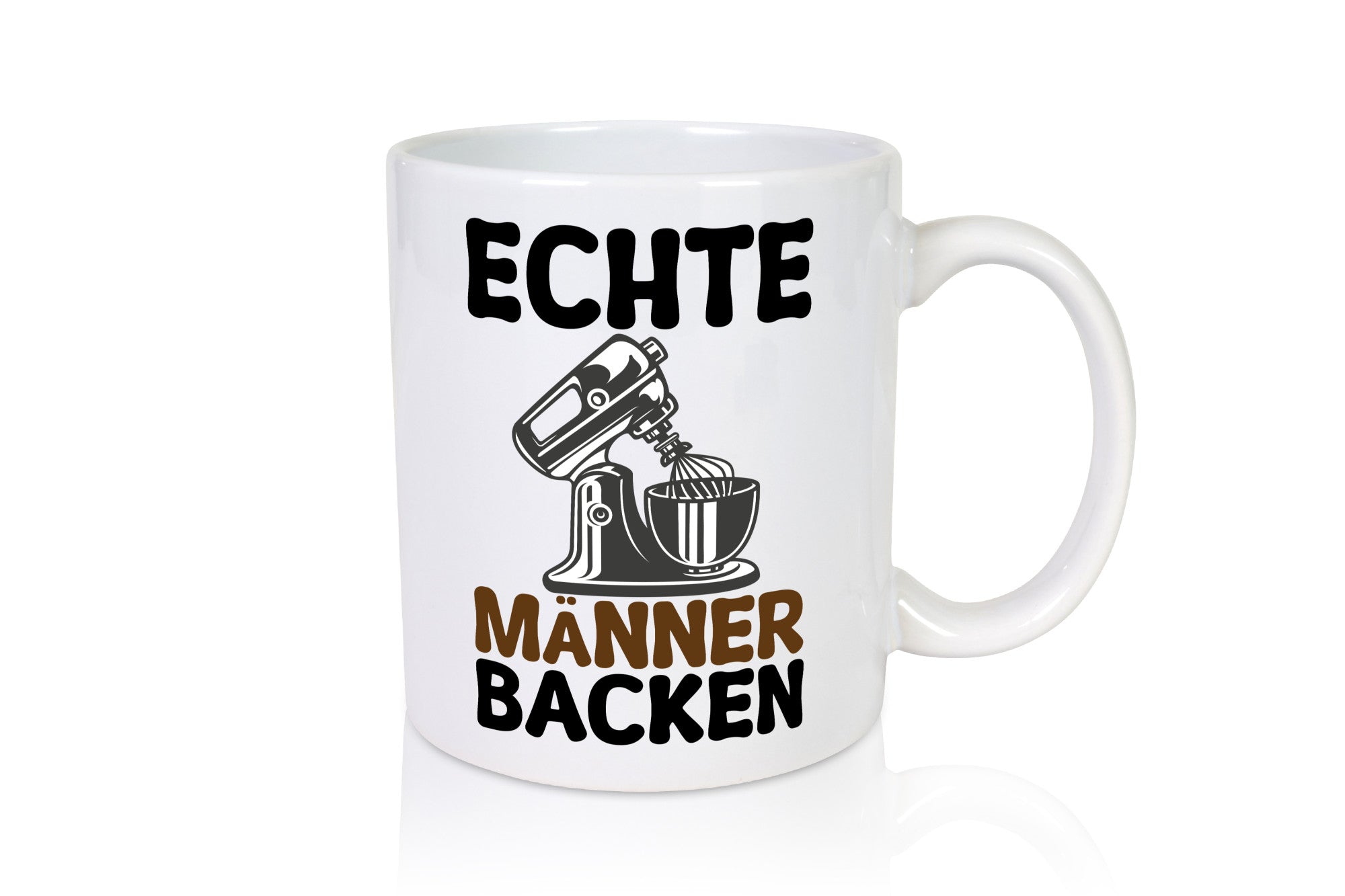 Echte Männer Backen | Bäcker Kuchen Geschenkidee Humor Tasse