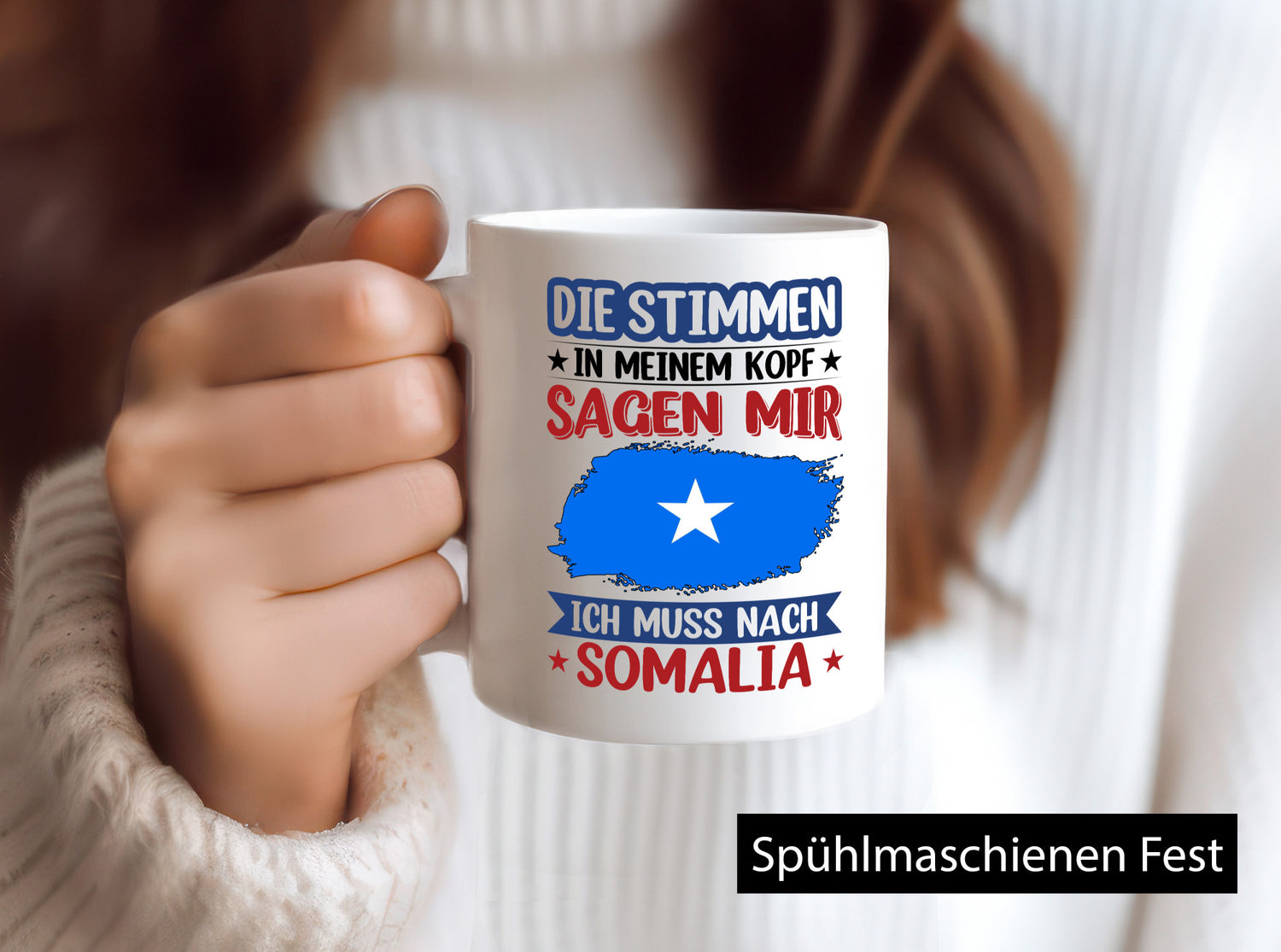 Somalia | Urlaub Stimmen in meinem Kopf Traumland v2 Geschenk Familie