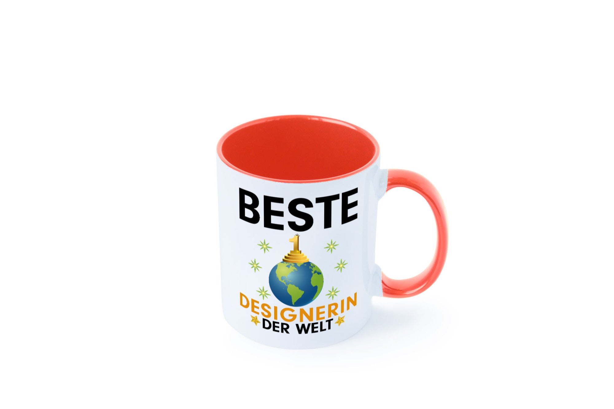 Welt Beste Designerin | Mode lustiger Spruch Geschenk Humor Geschenkidee Tasse