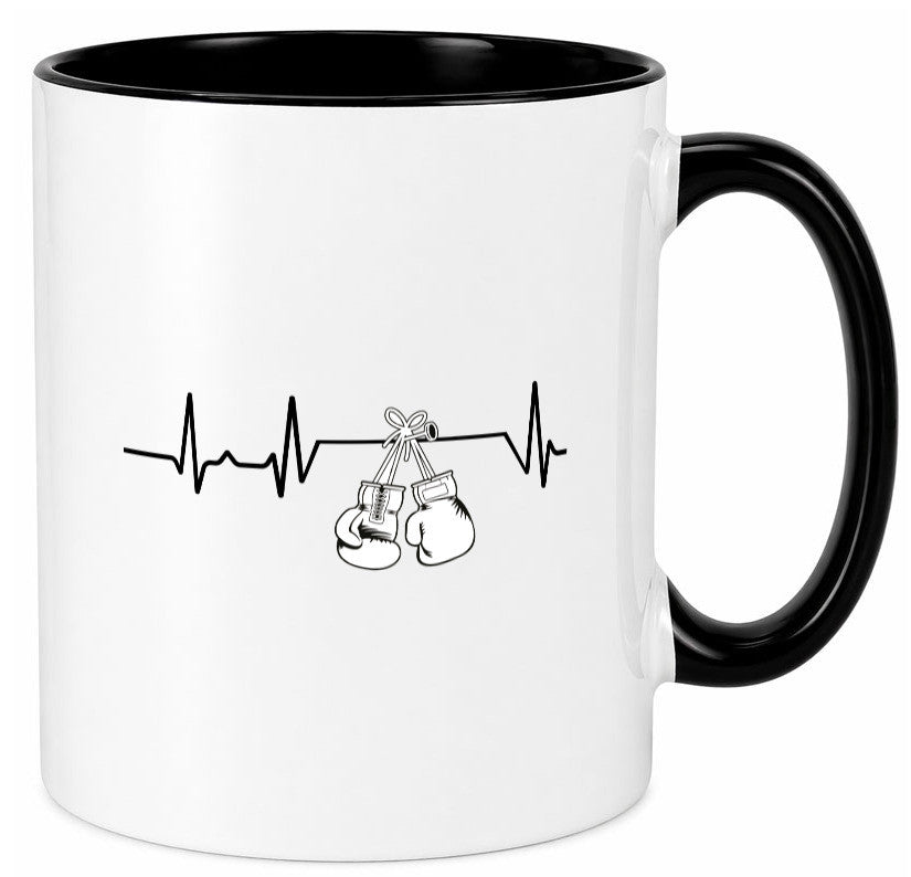 Boxen Herzschlag | Boxhandschuhe Boxer Sport lustig Humor Geschenkidee Geschenk