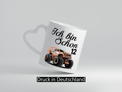 12. Geburtstag | Monster truck 12 Jahre Geschenk Geschenkidee lustiger Spruch