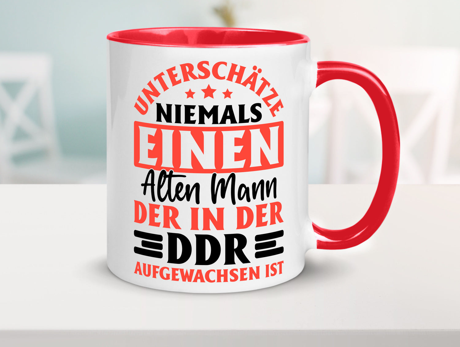 DDR Männer | Ostdeutschland Opa Ossi Vatertag vl9 lustiger Spruch Geschenk