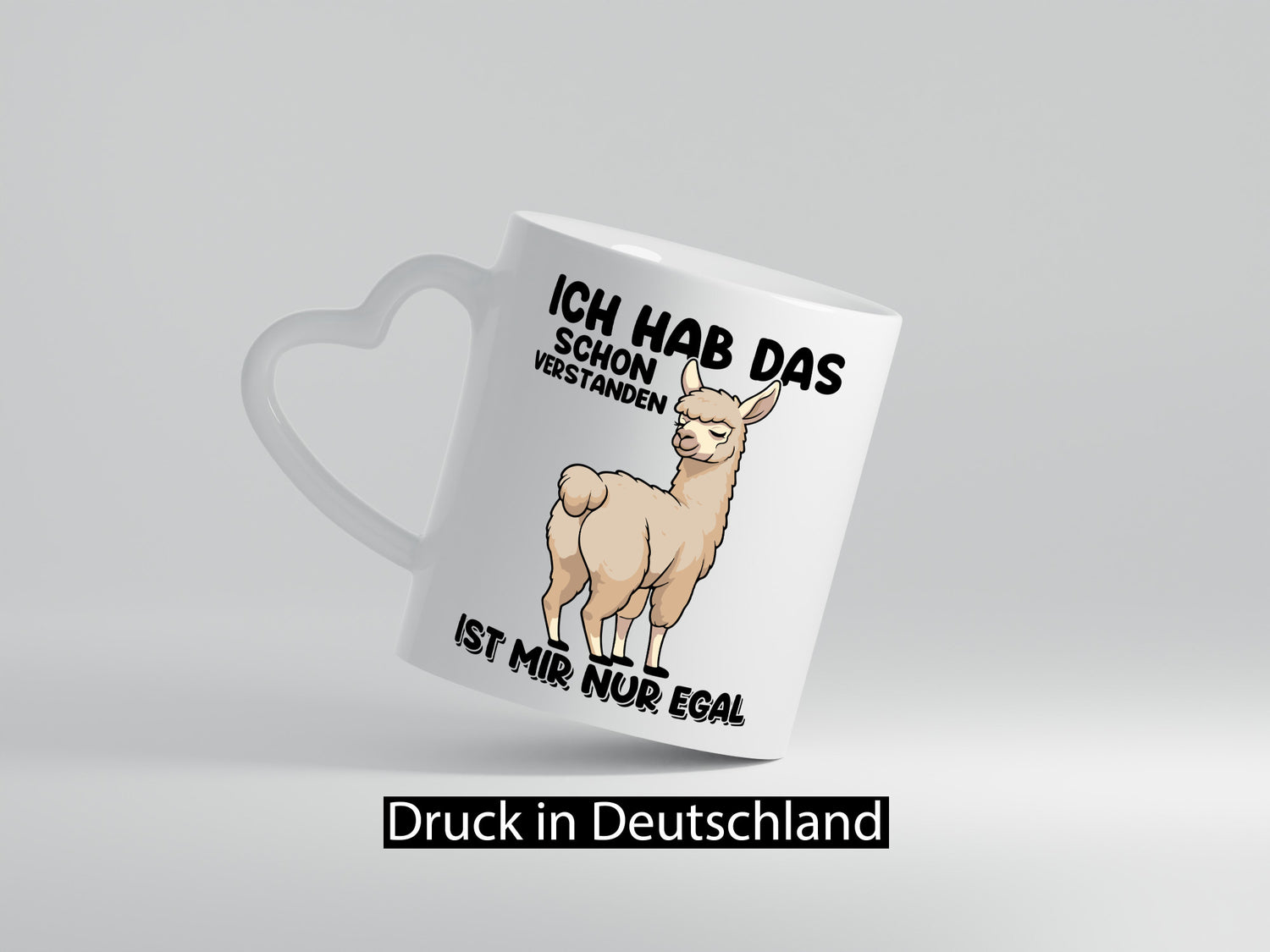 Hab ich verstanden ist mir nur egal | Lama Alpaka Geschenk Humor Geschenkidee