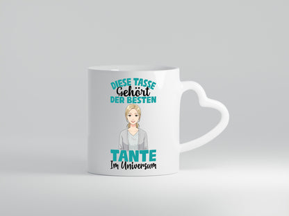 Im Universum: Tante | Nichte Schwester Familie lustig Geschenkidee Geschenk