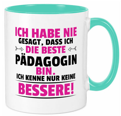 Die Beste Pädagogin | Pädagogik Geschenk Humor Geschenkidee lustiger Spruch