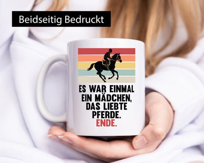 Es war einmal ein Mädchen das Liebte Pferde | lustig Humor Geschenkidee