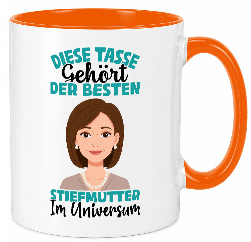 Im Universum: Stiefmutter | Stieftochter Beste Geschenk Familie Geschenkidee