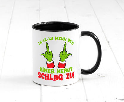 La Le Lu | Weihnachten Weihnachtsmuffel Lichter Humor Geschenkidee Tasse