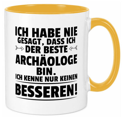 Der Beste Archäologe | Archäologie Forscher Humor Geschenkidee Tasse