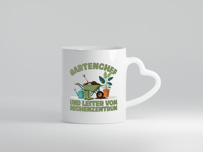 Gartenchef | Gärtner Leiter vom Rechenzentrum lustiger Spruch Geschenk Arbeit