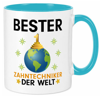 Welt BesterZahntechniker | Zahnmedizin lustig Humor Geschenkidee Geschenk Tasse