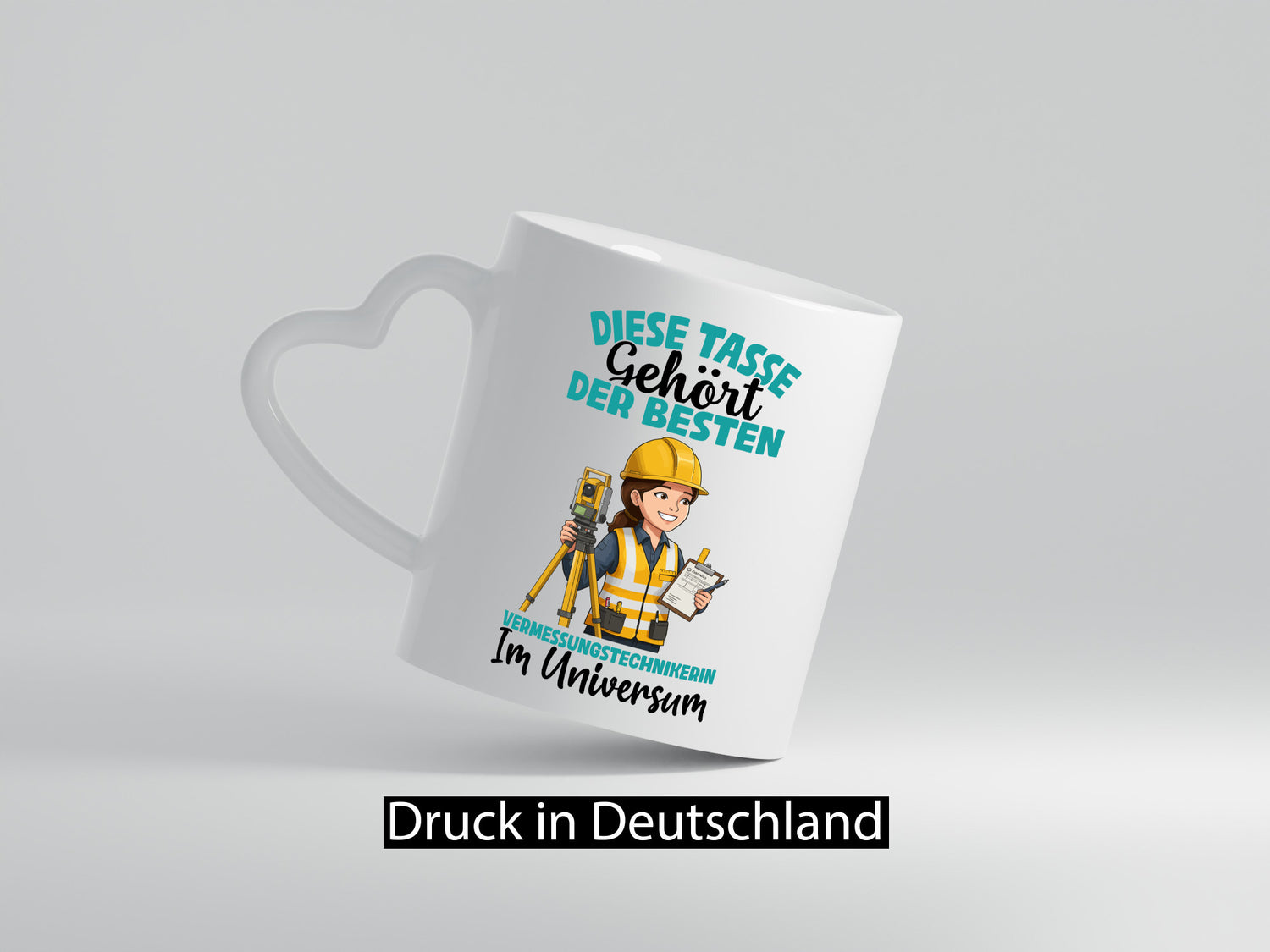 Im Universum: Landvermesserin | Vermessungstechniker Lustiger Spruch Geschenk Humor