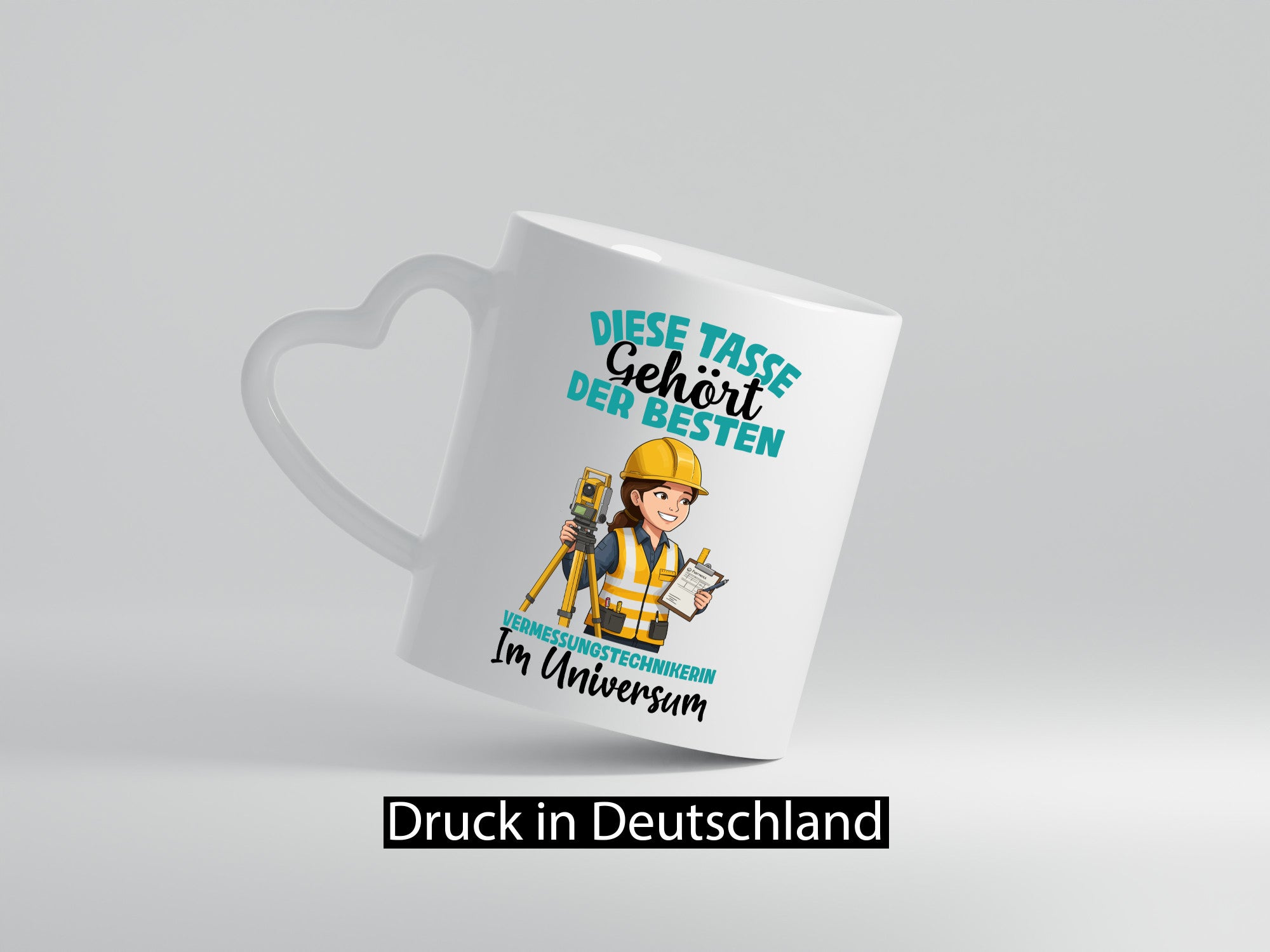 Im Universum: Landvermesserin | Vermessungstechniker Lustiger Spruch Geschenk Humor