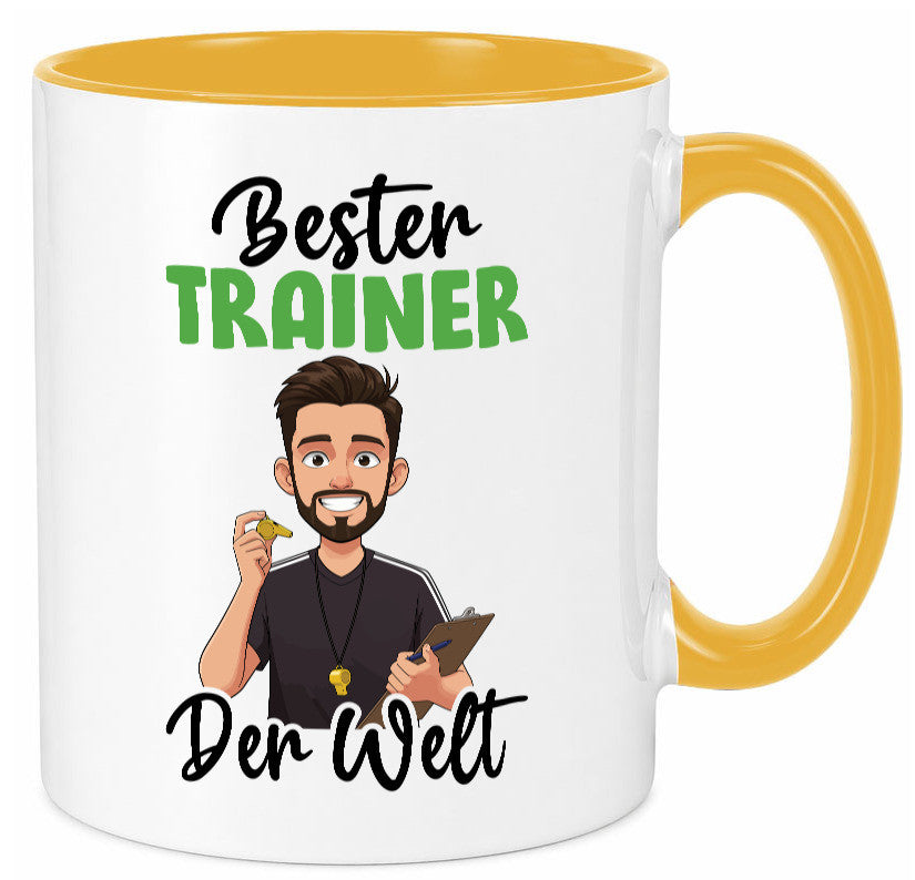 Bester Trainer | Verein Sport v2 Humor Geschenkidee Tasse