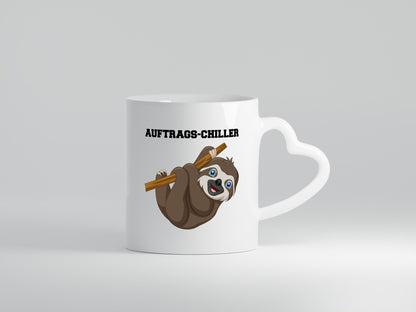Auftrags Chiller lustiger Spruch Geschenk Humor Geschenkidee Tasse
