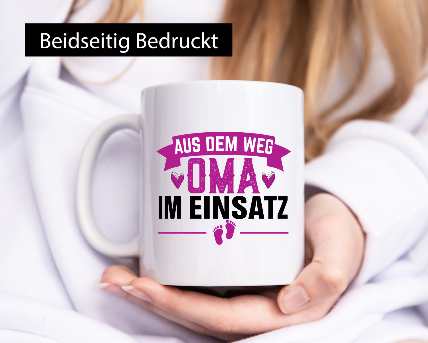 Oma im Einsatz | ist die coolste Geschenk Familie Geschenkidee lustiger Spruch