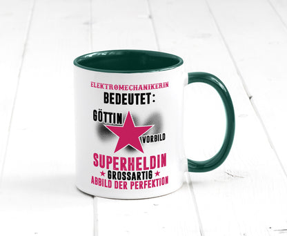 Bedeutung von Elektromechanikerin | Mechanikerin lustiger Spruch Geschenk Humor