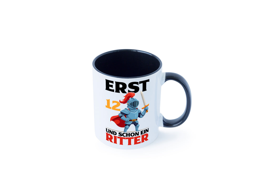 12. Geburtstag | 12 Jahre und schon ein Ritter lustig Geschenkidee Geschenk Tasse