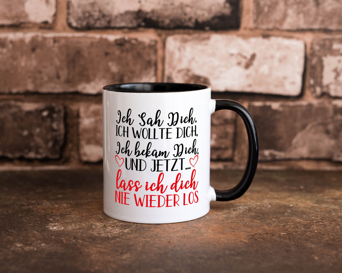 Ich will dich lustig Humor Geschenkidee Geschenk Tasse