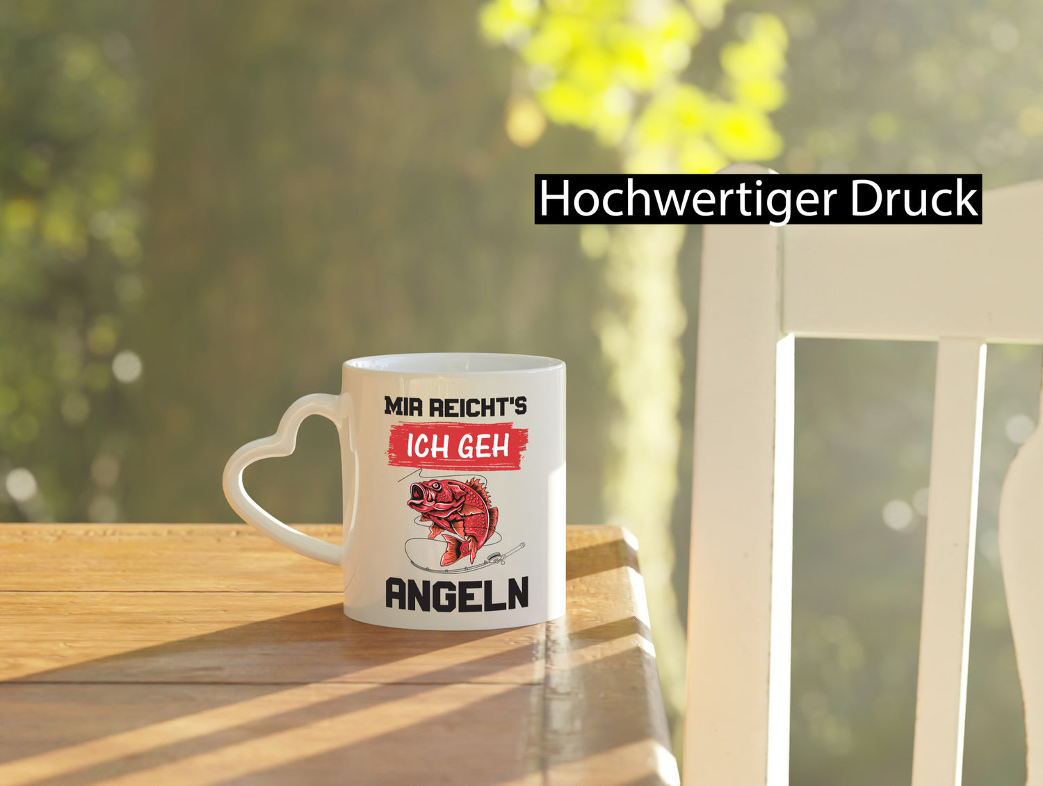 Ich geh angeln | Angler Tasse Fisch Fischer Humor lustig Geschenkidee Geschenk