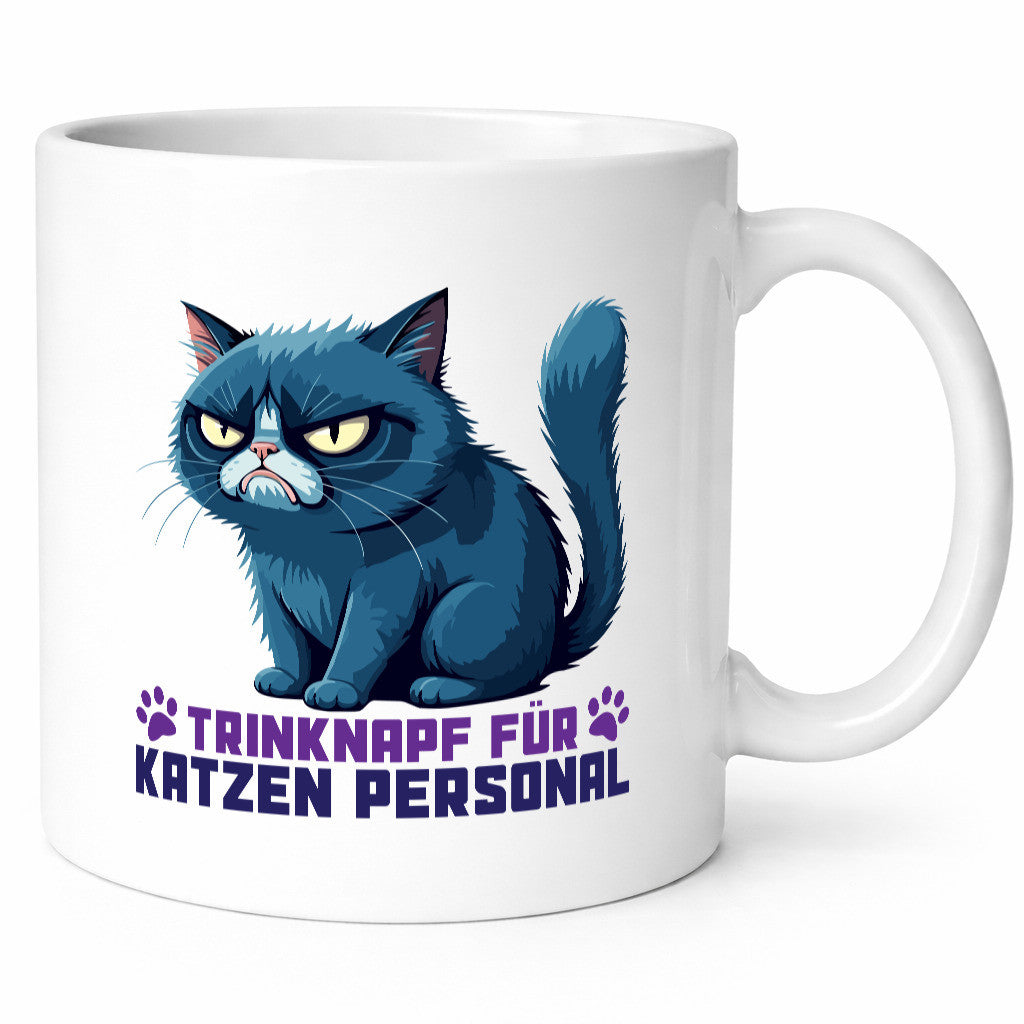 Katzen Personal | Katzenbesitzer Tasse Katze Humor vl8 Geschenkidee