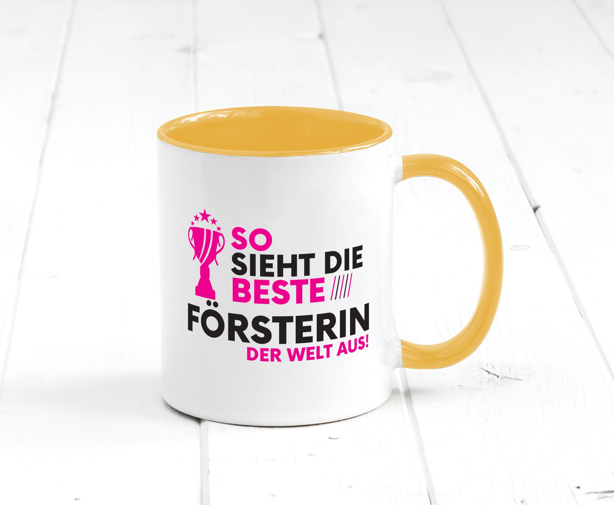 Die Weltbeste Försterin | Forst Arbeit Humor Kollegen Büro Geschenkidee Tasse
