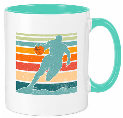 Baskeball | Baskeballspieler Baskeballfan v2 Geschenkidee Humor Tasse