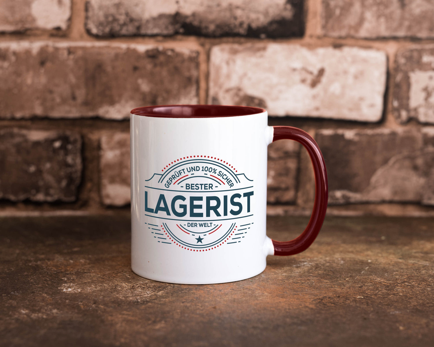 Geprüft und sicher: Lagerist | Lageristen Lager Arbeiter lustiger Spruch
