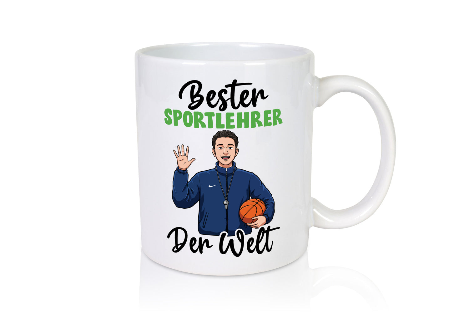 Bester Sportlehrer | Lehrer Sport v2 Geschenkidee Humor Tasse