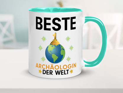 Welt Beste Archäologin| Archäologie | Forscherin lustiger Spruch Geschenk Humor