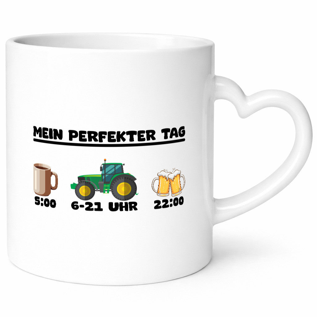 Mein Perfekter Tag | Landwirt Mähdrescher feldarbeit Geschenk Arbeit Kollegen