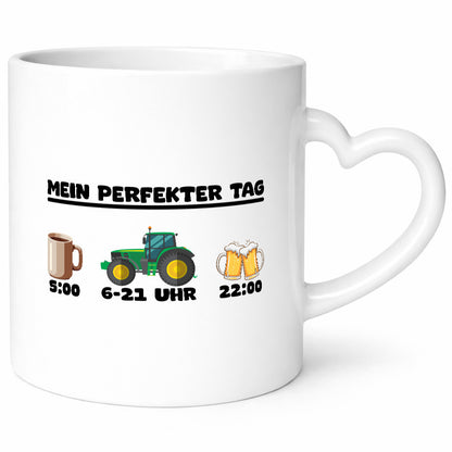 Mein perfekter Tag | Landwirt Mähdrescher Feldarbeit Geschenk Arbeit Kollegen