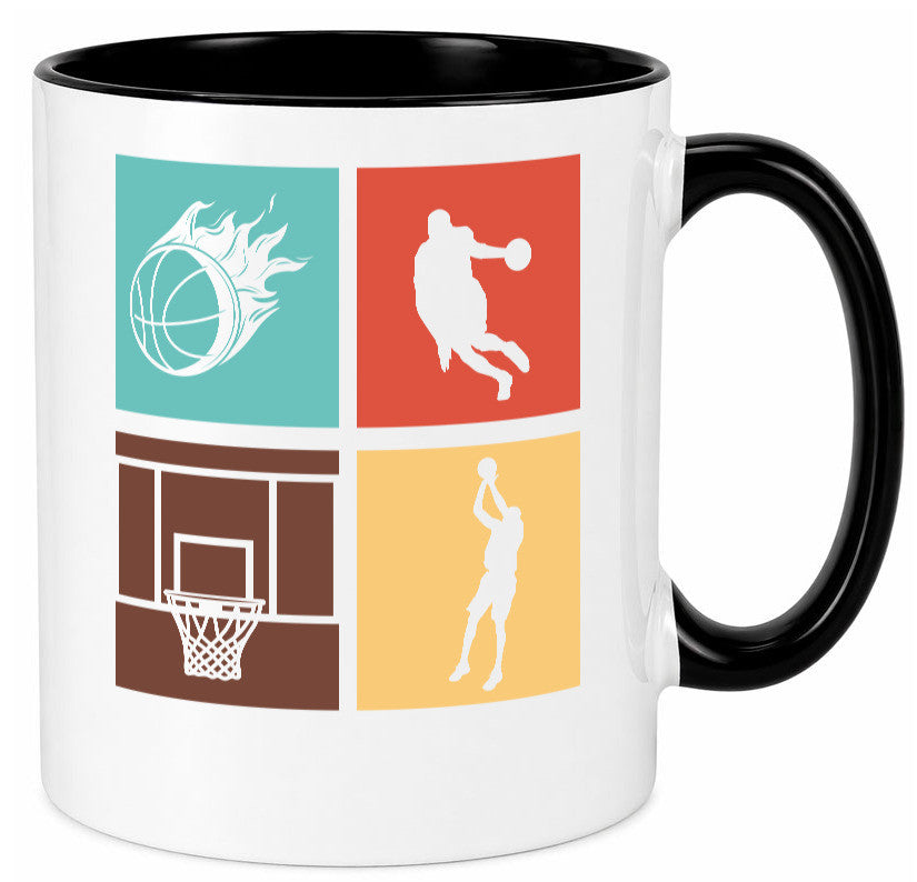 Basketball | Sportfan Slam Dunk Teamplayer NBA Humor Geschenkidee Tasse