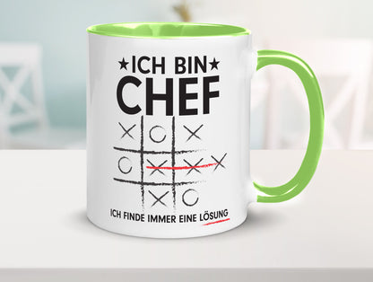 Lösung finden: Chef | Führungskraft Vorgesetzter v2 lustiger Spruch Geschenk