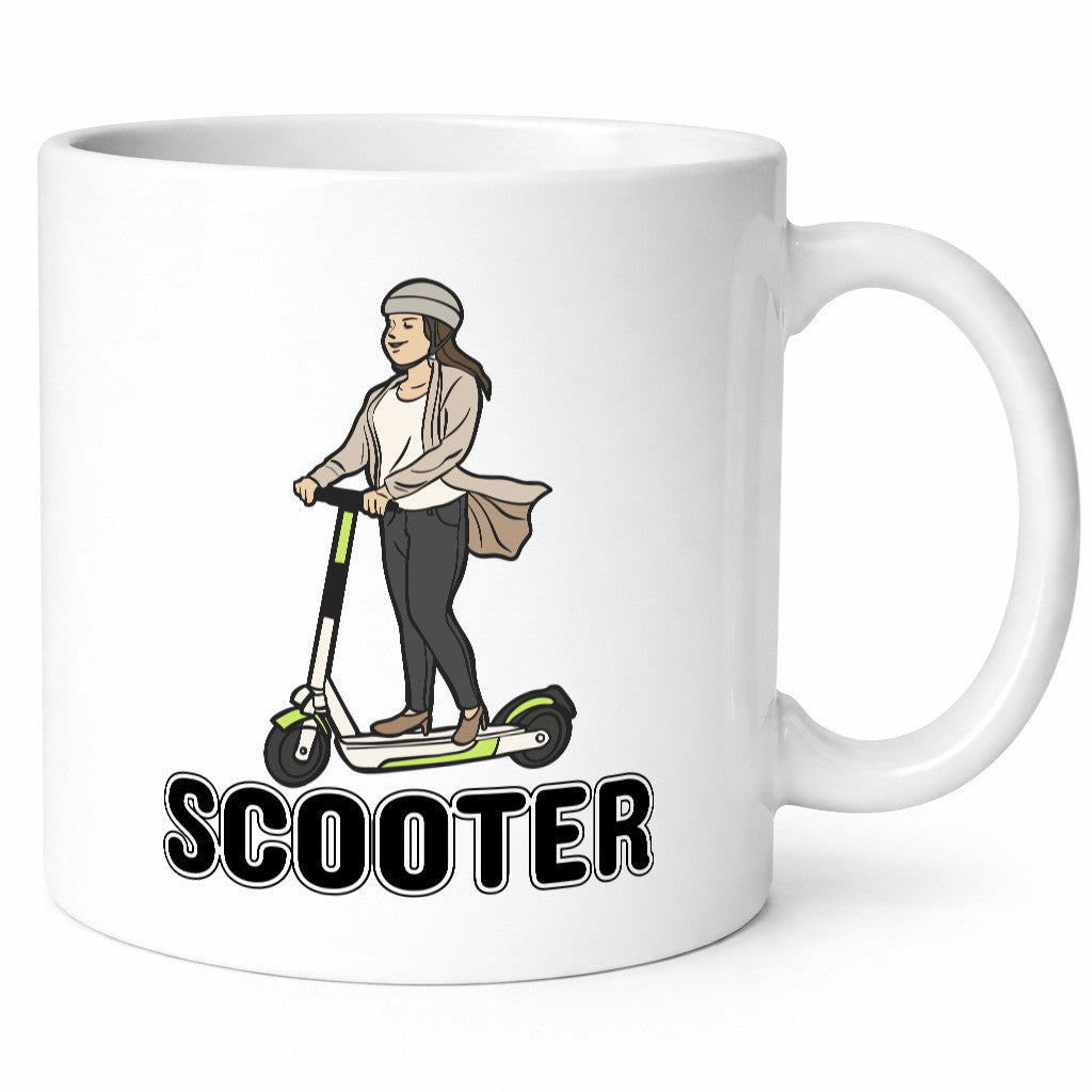 Scooter Tasse | Scooterfahrer Motiv Jungs Jungen lustig Humor Geschenkidee