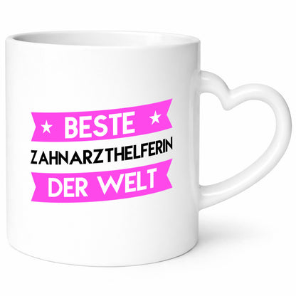Beste Zahnarzthelferin | Zahnmedizin Humor Geschenkidee Tasse