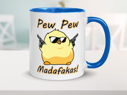 Pew Madafakas Lustig Geschenkidee Humor Tasse