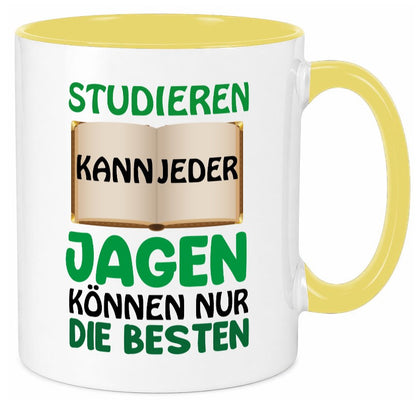 Nur die besten Jäger Humor Geschenkidee Tasse