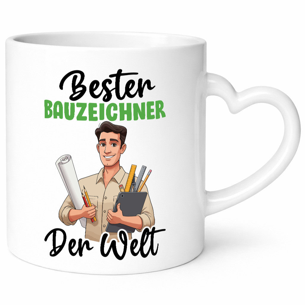 Bester Bauzeichner | Zeichner v2 lustiger Spruch Geschenk Humor Geschenkidee