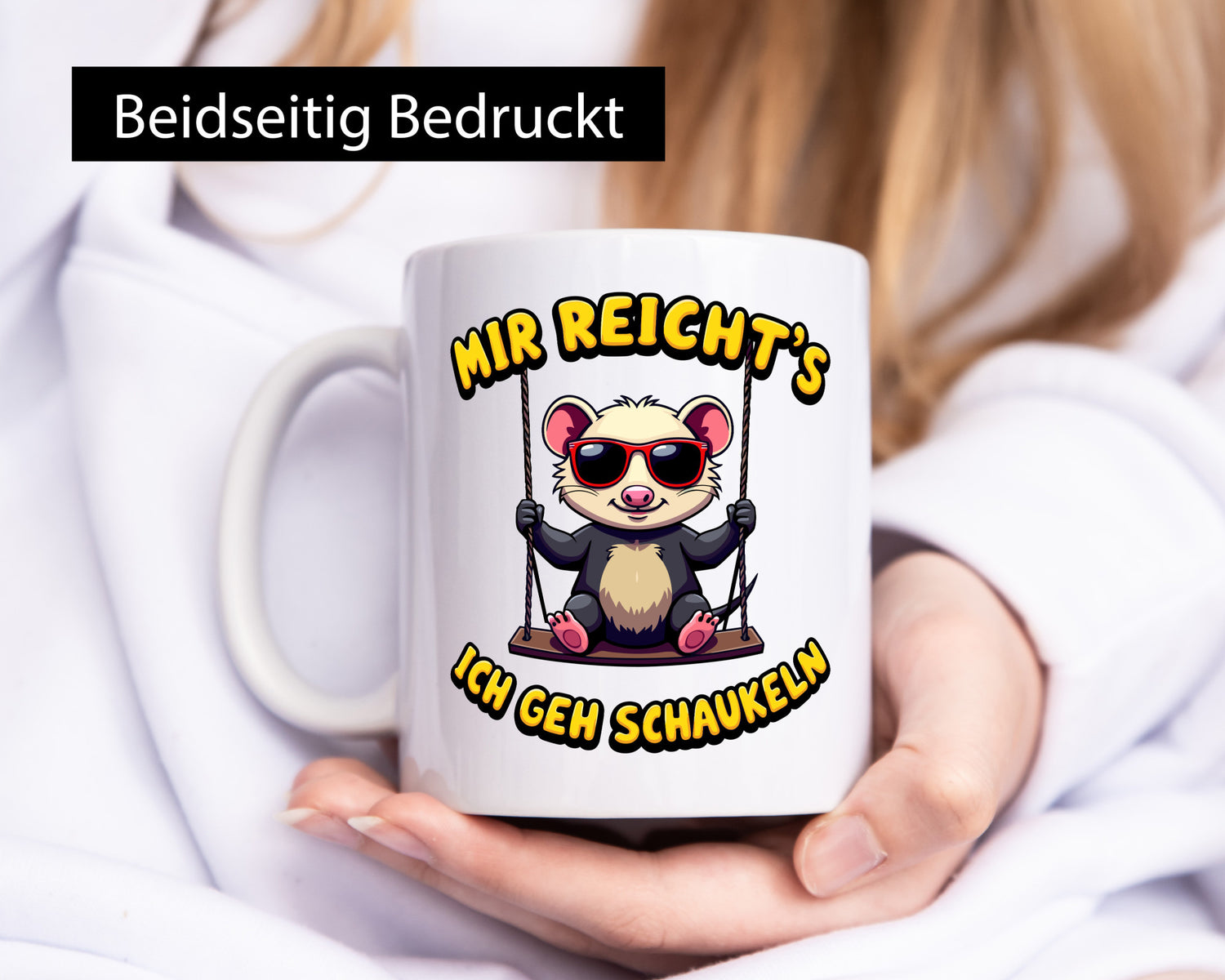 Mir reichts ich geh Schaukeln | egal Geschenk Humor Geschenkidee lustiger
