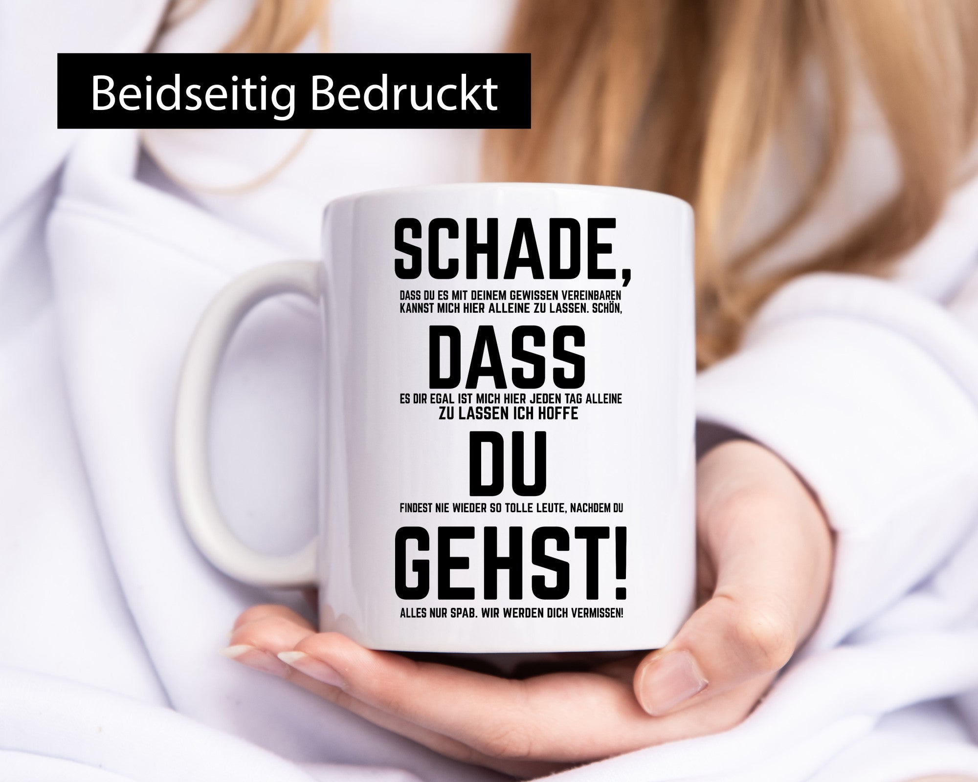 Schade das du gehst | Arbeitskollegen Jobwechsel lustig Arbeit Kollegen Büro
