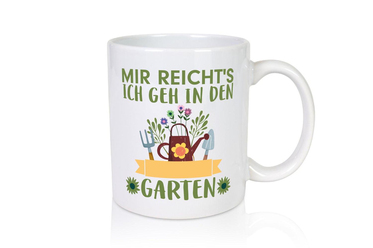Ich geh in den Garten | Gärtner Tasse Gartenarbeit Humor Arbeit Kollegen Büro